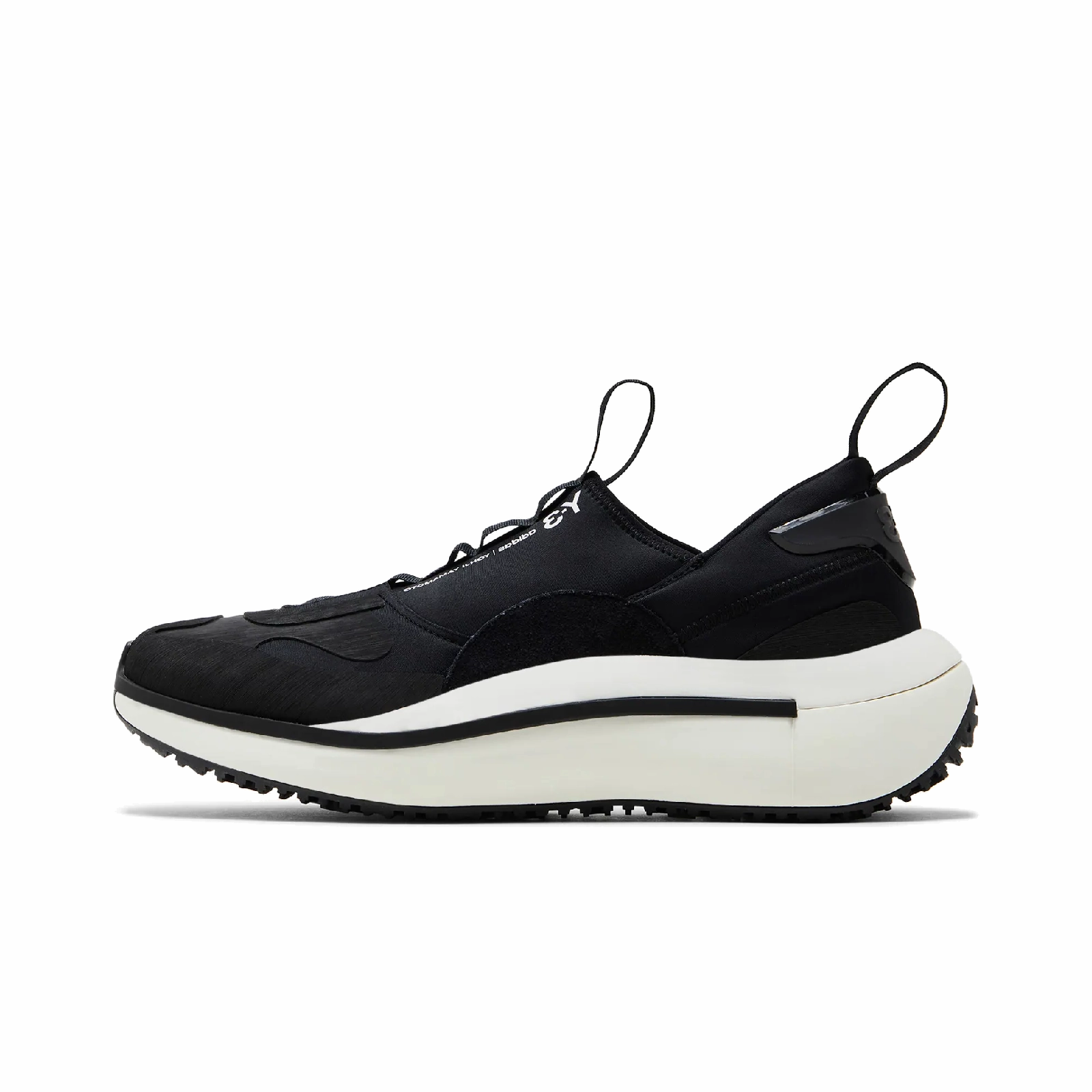 adidas Y-3 Qisan Cozy Black Core White Adidas athletic footwear for all-day wear