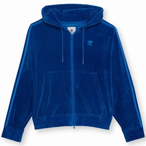 AdidasOriginals x Jeremy Scott Full-Zip Hoodie - Blue Classic Adidas sneakers with timeless style