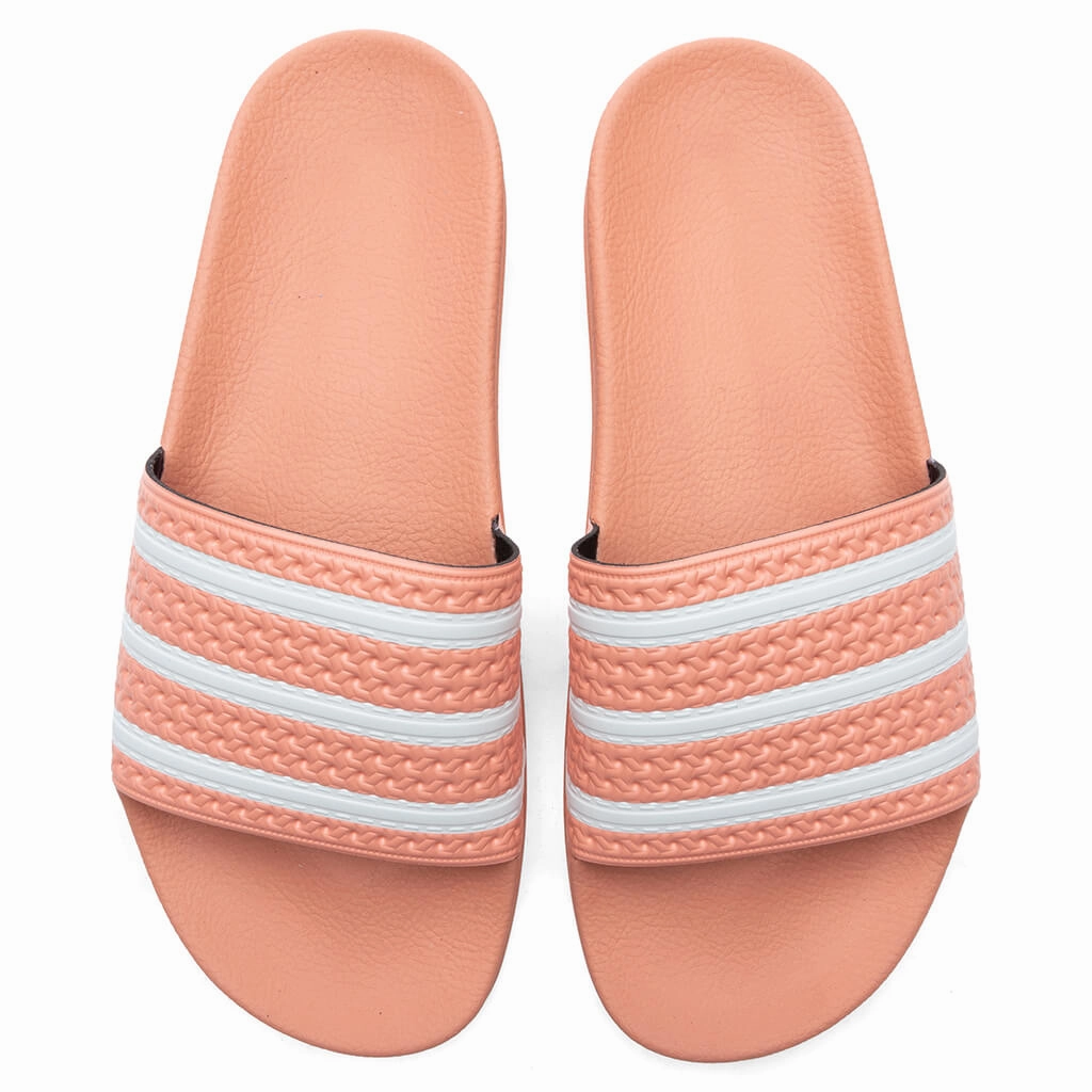 Adilette Slides - Ambient Blush Adidas Classic Street Sneakers