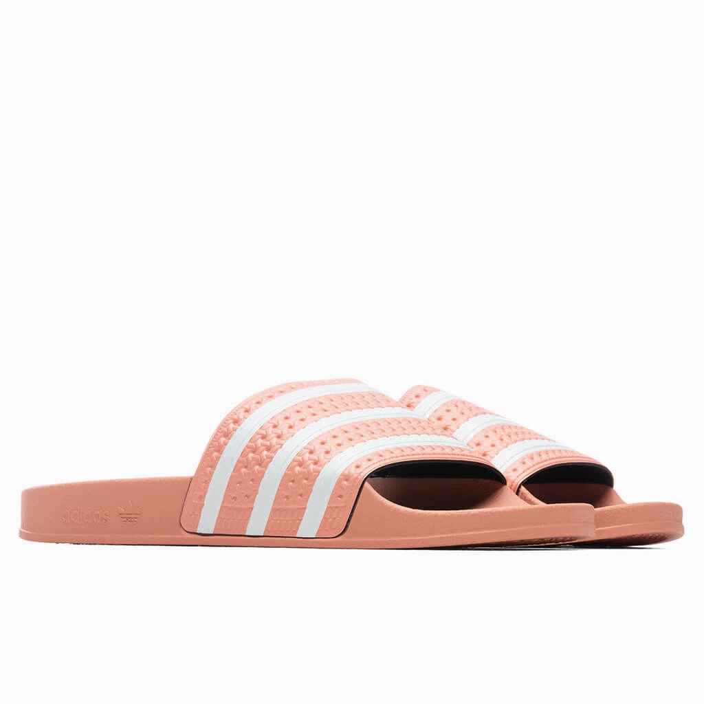 Adilette Slides - Ambient Blush Adidas Classic Street Sneakers