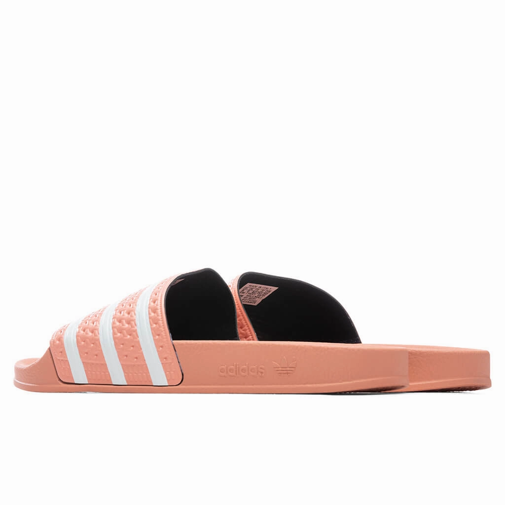 Adilette Slides - Ambient Blush Adidas Classic Street Sneakers