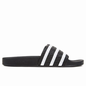 Adilette Slides - Core Black Classic Adidas sneakers with timeless style