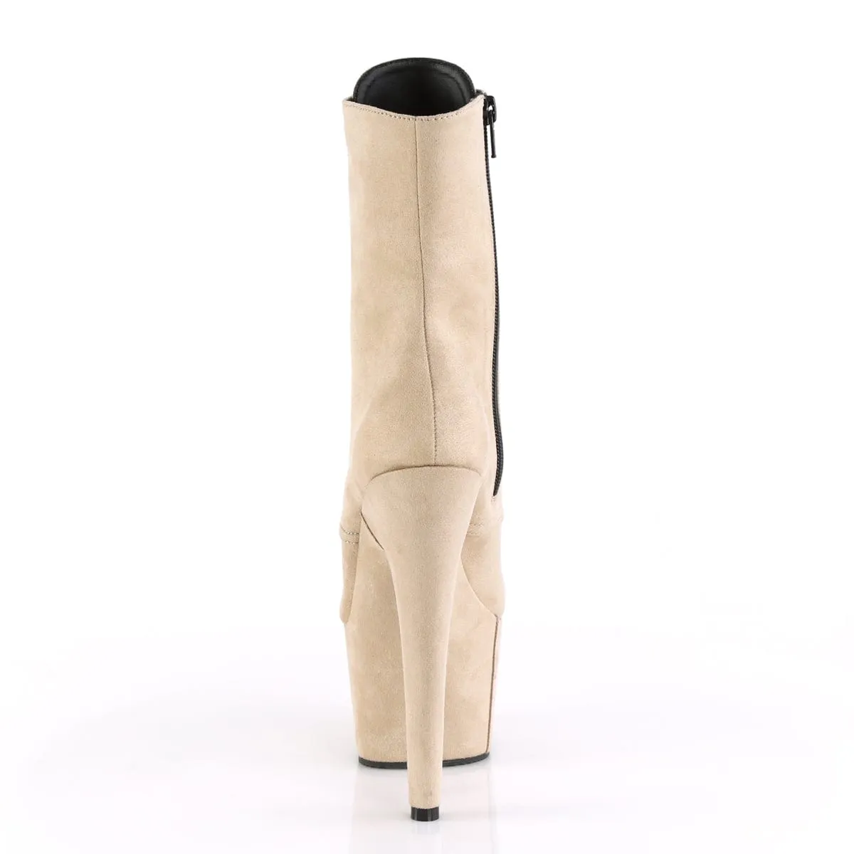 ADORE-1020FS Beige Faux Suede/Beige Faux Suede