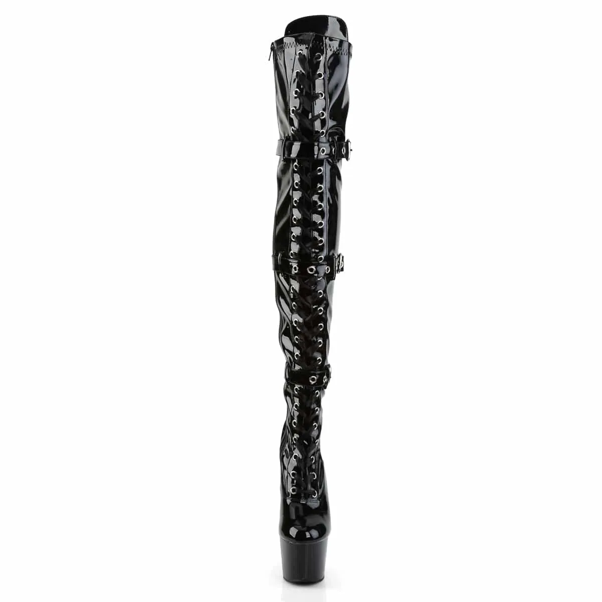 ADORE-3028 Black Stretch Patent/Black