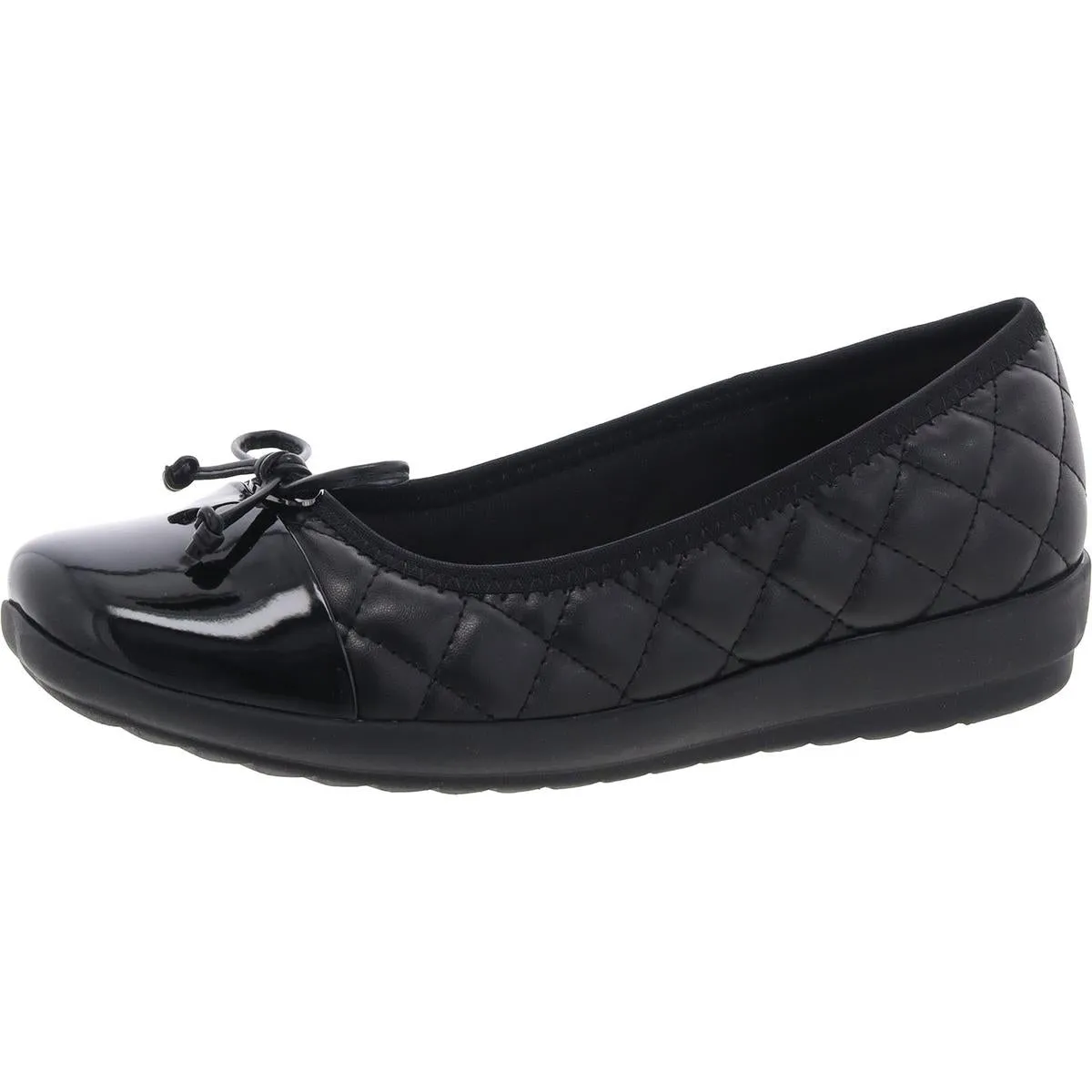 Adrina 3 Womens Faux Leather Flat Moccasins