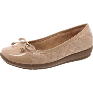 Adrina 3 Womens Faux Leather Flat Moccasins