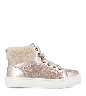 AGATHA RUIZ DE LA PRAD GLITZ FUR Kids shoes with comfort and fun colors