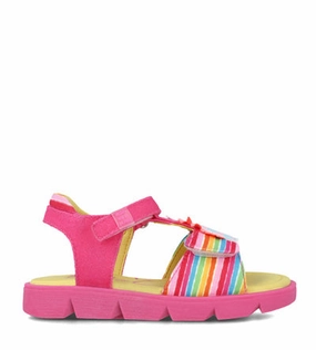 AGATHA RUIZ STRIPES 242973 Kids shoes with comfort and fun colors