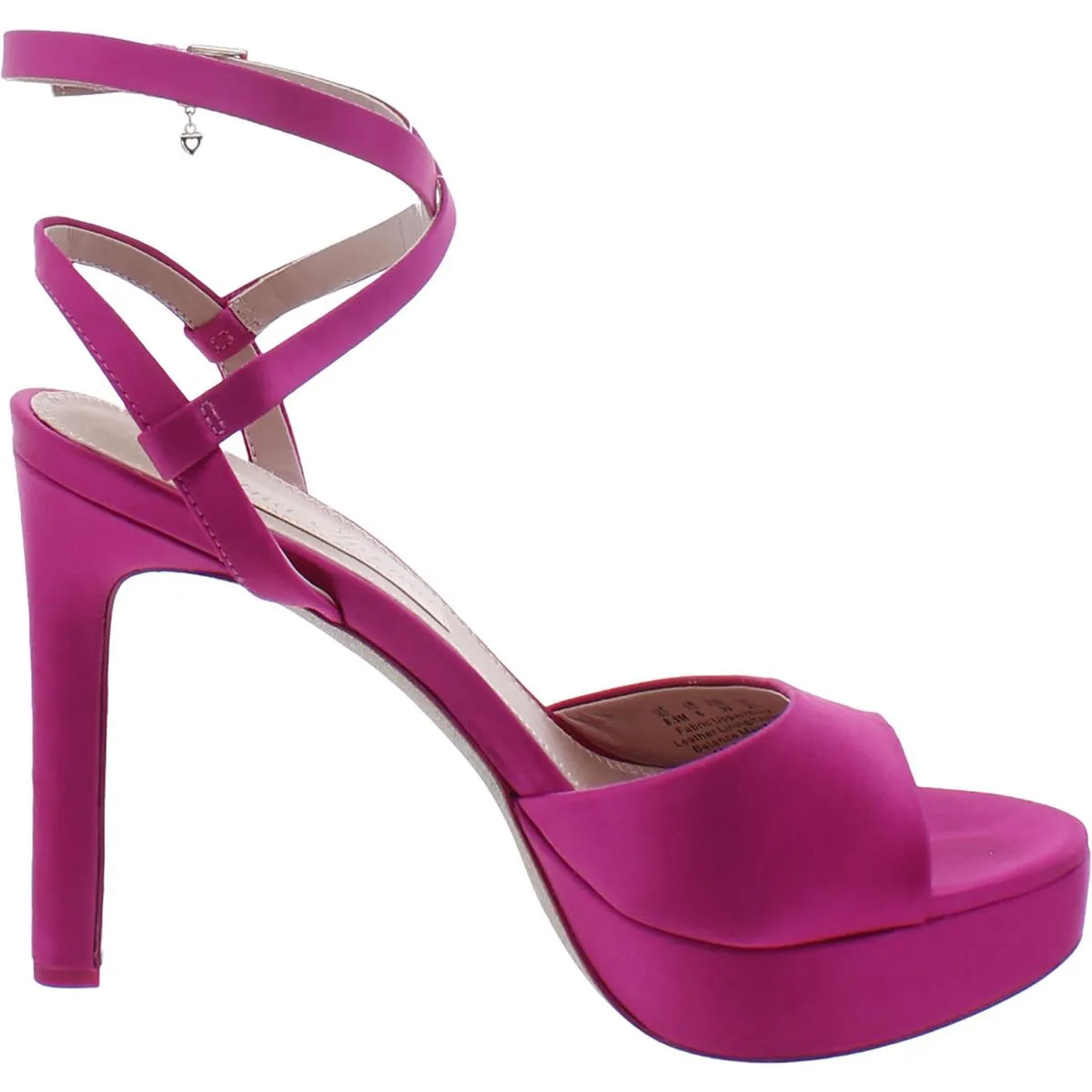Ai Womens Satin Dressy Ankle Strap