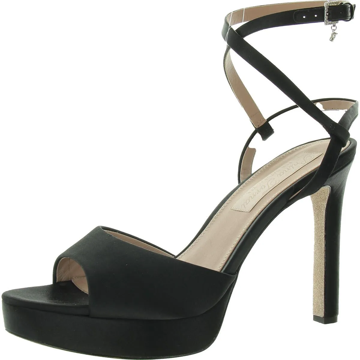 Ai Womens Satin Dressy Ankle Strap