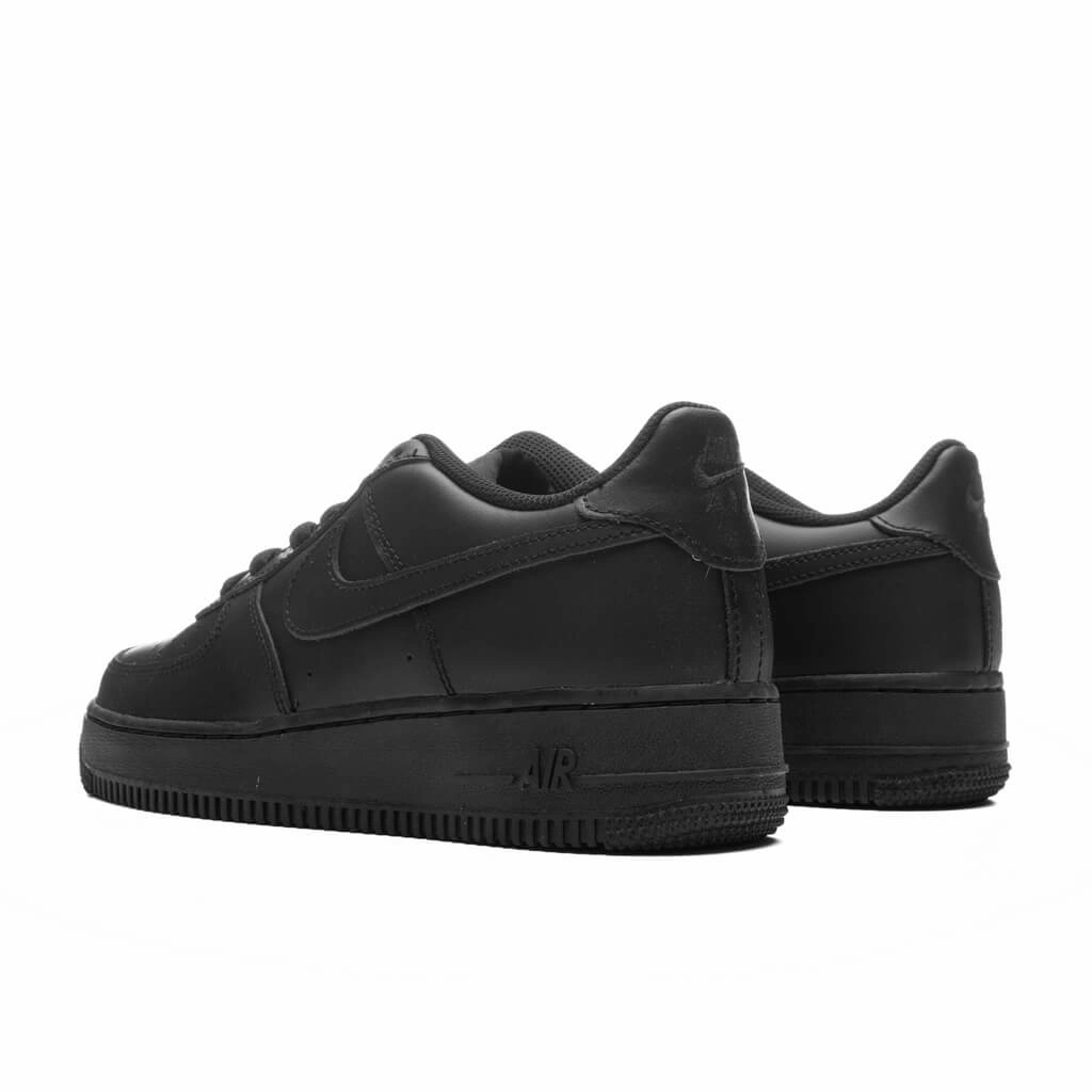 Air Force 1 LE (GS) - Triple Black Nike Lightweight Everyday Shoes
