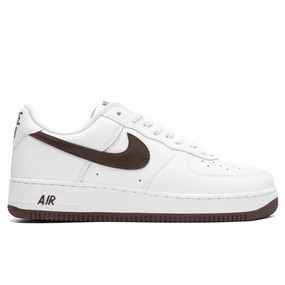 Air Force 1 Low Retro - White/Chocolate/Metallic Gold Nike lifestyle sneakers with retro vibe