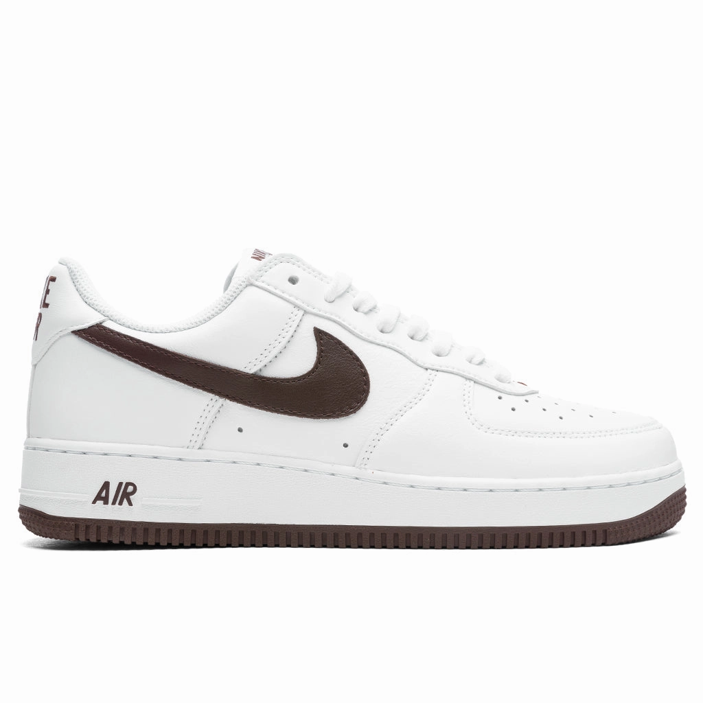 Air Force 1 Low Retro - White/Chocolate/Metallic Gold Nike lifestyle sneakers with retro vibe