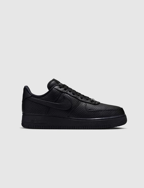 AIR FORCE ONE LOW SP "PERFORATED BLACK" Nike lifestyle shoes with signature style