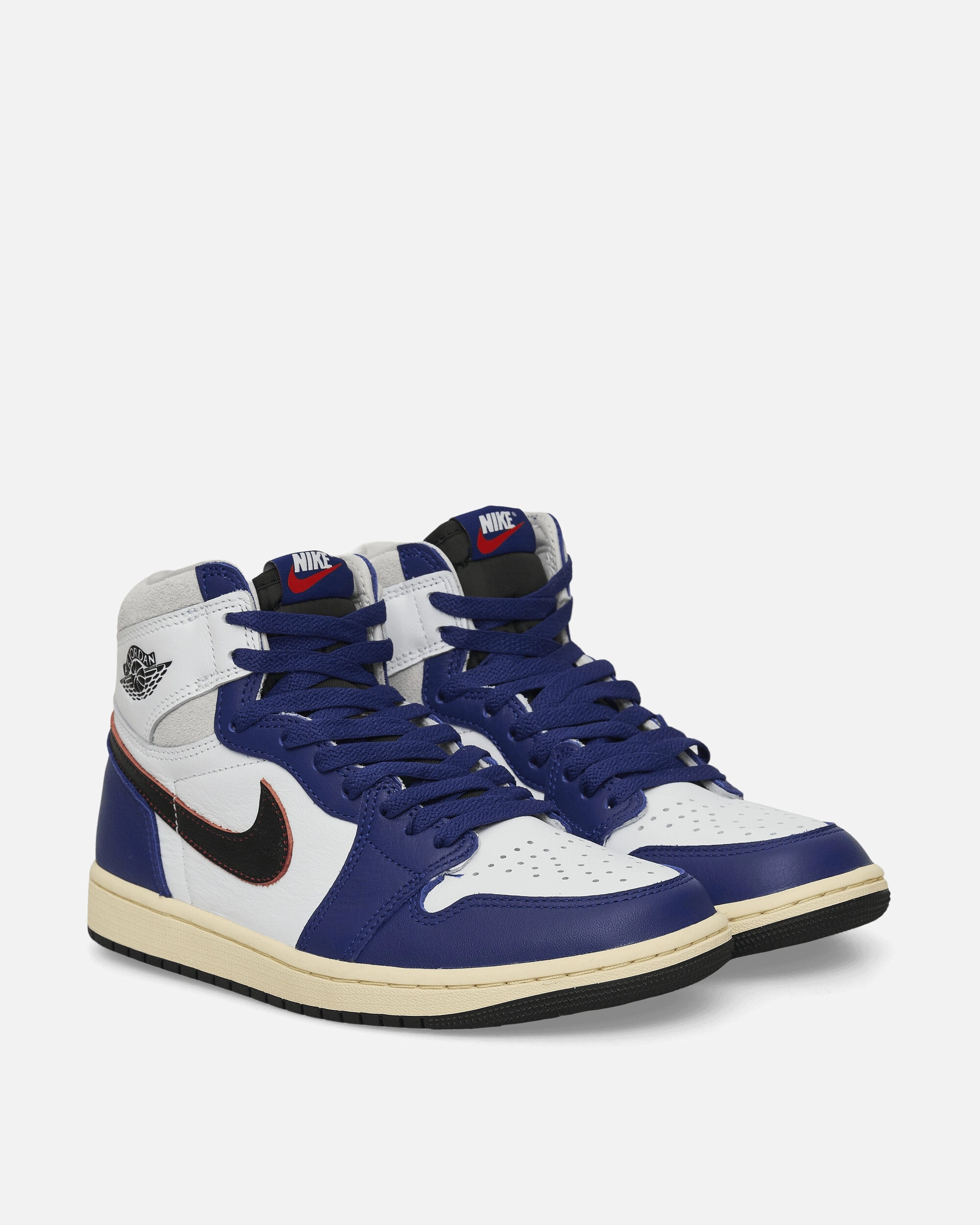 Air Jordan 1 High OG 'Rare Air' Sneakers White / Deep Royal Blue Flexible Shoes
