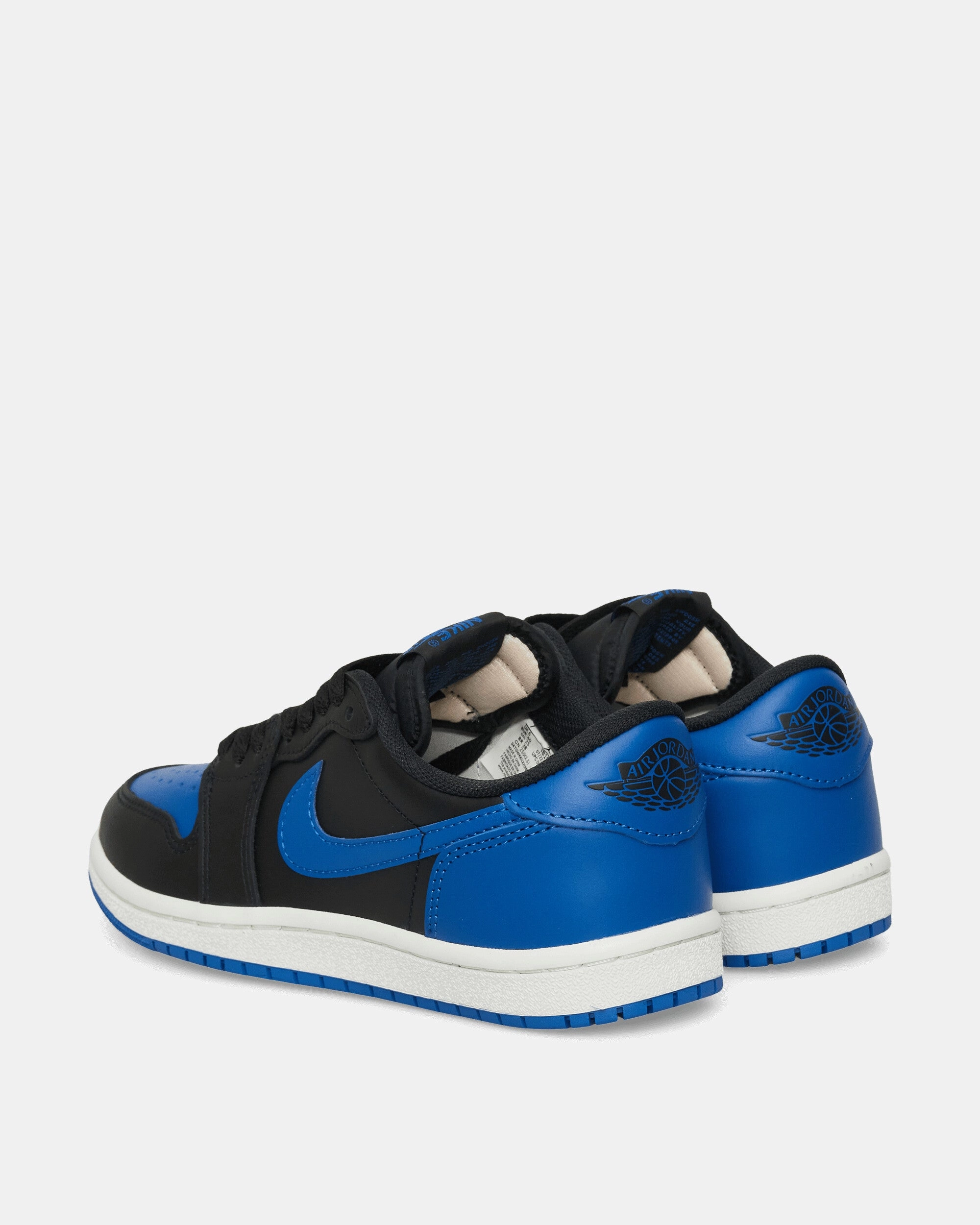 Air Jordan 1 Low '85 Sneakers Black / Varsity Royal Flexible Shoes
