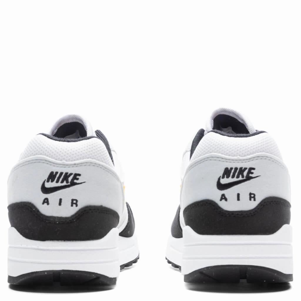 Air Max 1 'Steelers' - White/University Gold/Black Nike Retro Lifestyle Shoes