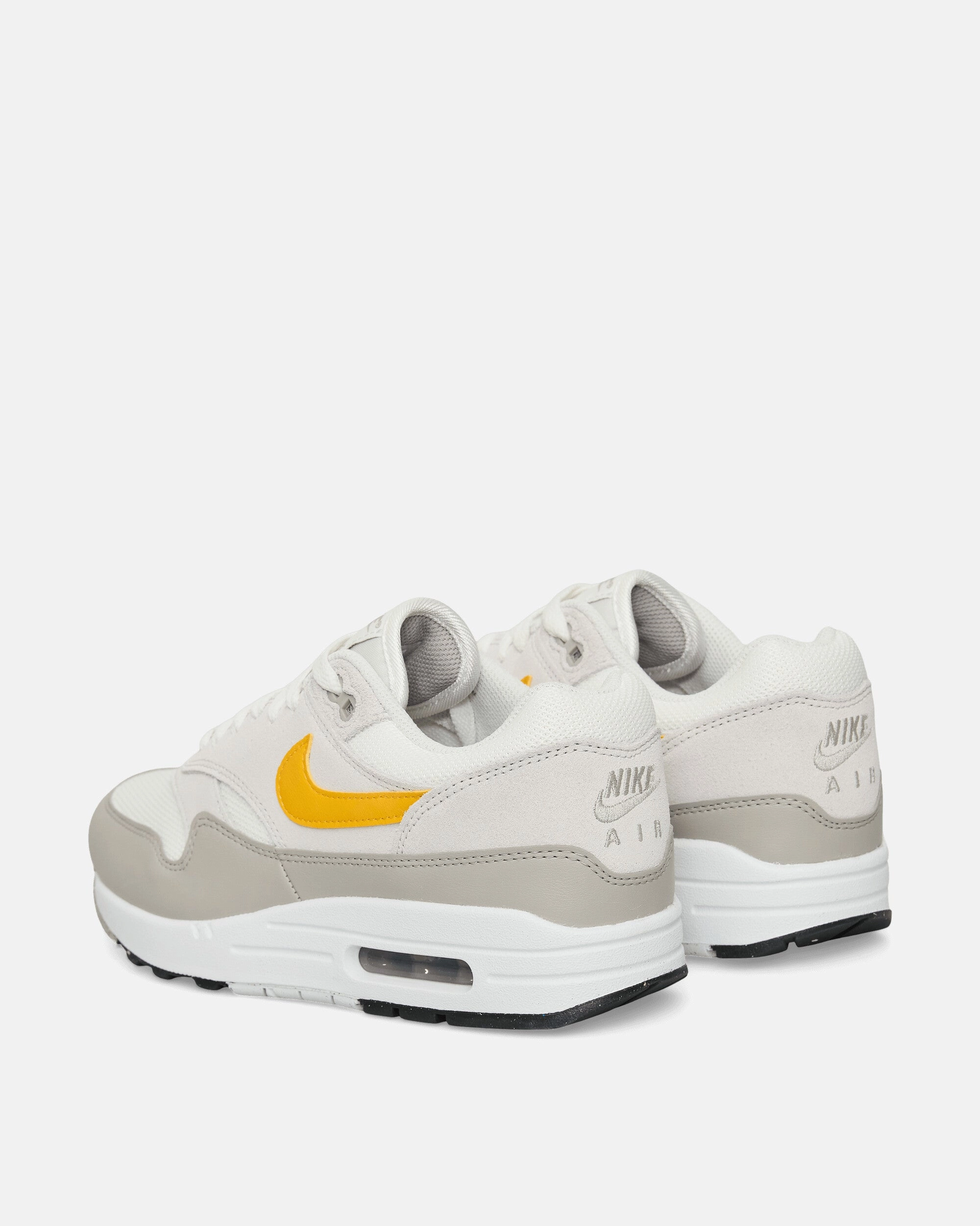 Air Max 1 Essential Sneakers Summit White / Vast Grey / University Gold Flexible Shoes