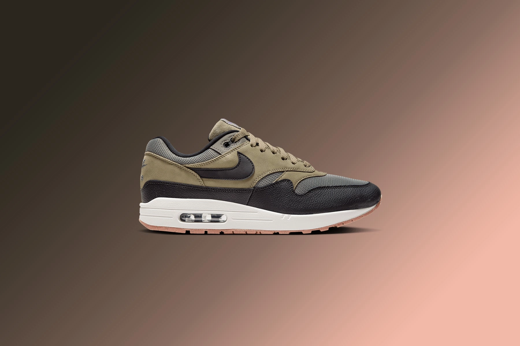 Air Max 1 SC - Dark Stucco/Black/Neutral Olive Nike Retro Lifestyle Shoes