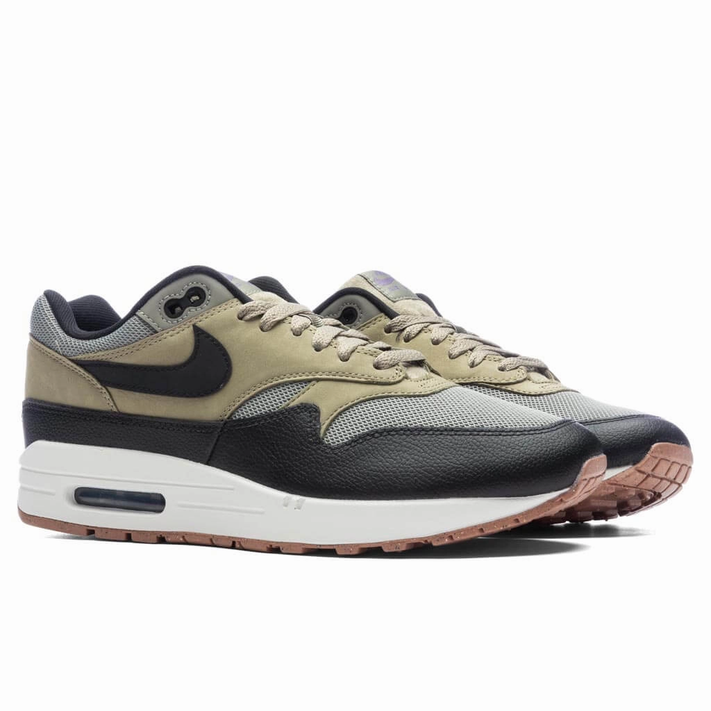 Air Max 1 SC - Dark Stucco/Black/Neutral Olive Nike Retro Lifestyle Shoes
