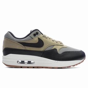 Air Max 1 SC - Dark Stucco/Black/Neutral Olive Nike lifestyle sneakers with retro vibe