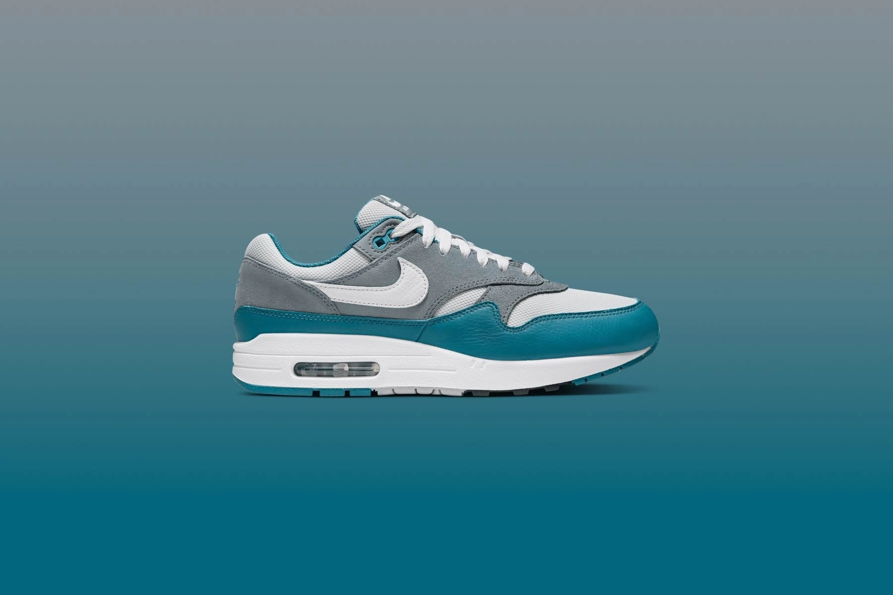 Air Max 1 SC 'Noise Aqua' - Photon Dust/White/Cool Grey Nike trainers with responsive foam
