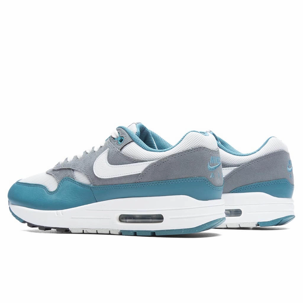 Air Max 1 SC 'Noise Aqua' - Photon Dust/White/Cool Grey Nike trainers with responsive foam