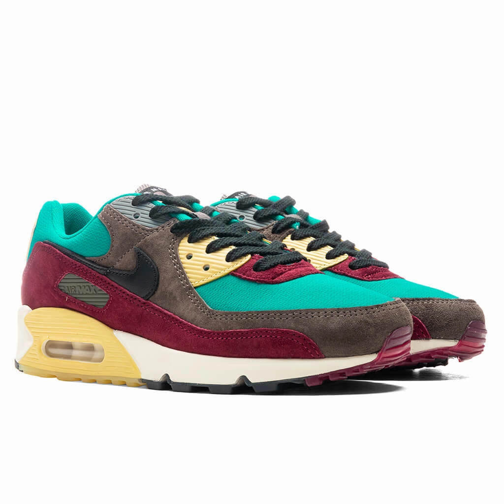 Air Max 90 NRG - Ridgerock/Turbo Green Nike trainers with responsive foam