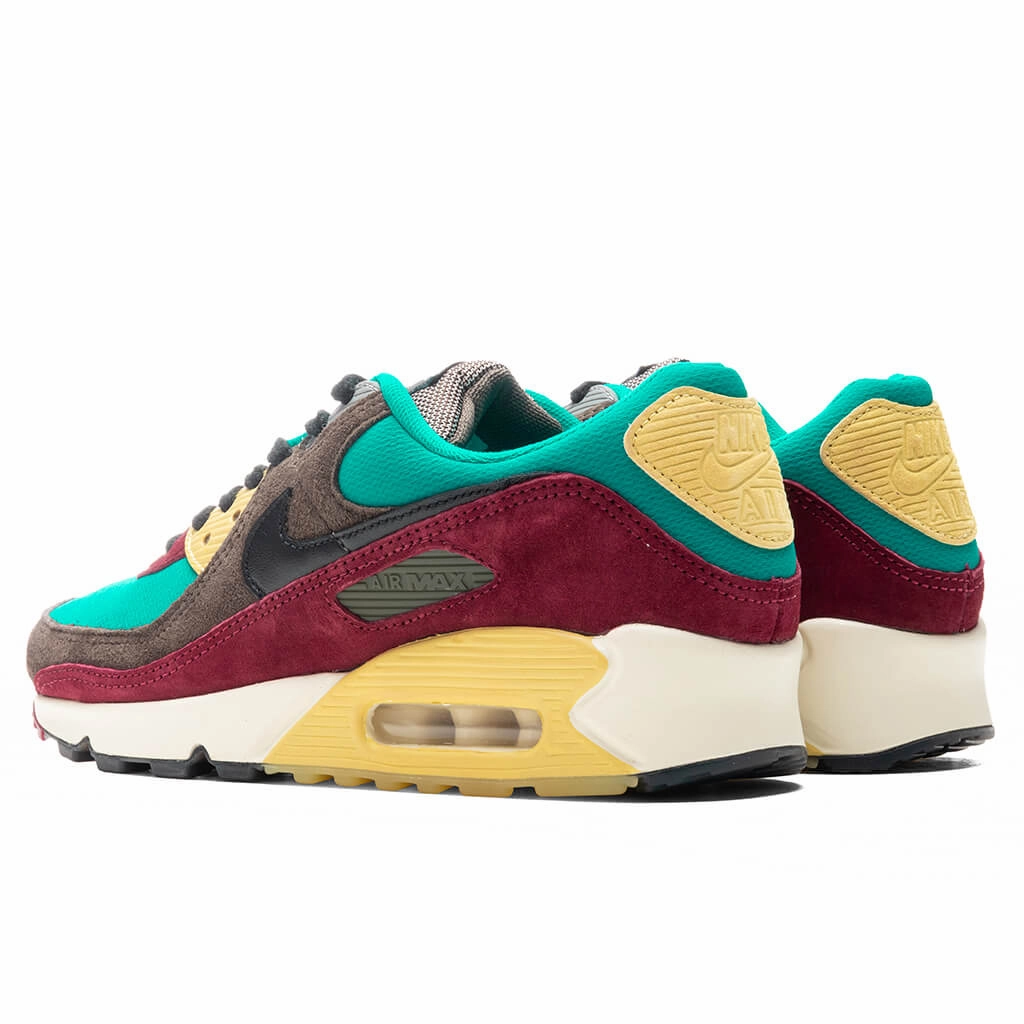 Air Max 90 NRG - Ridgerock/Turbo Green Nike trainers with responsive foam