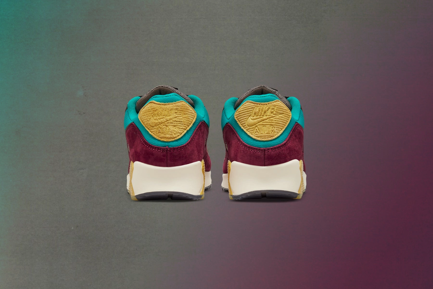 Air Max 90 NRG - Ridgerock/Turbo Green Nike trainers with responsive foam