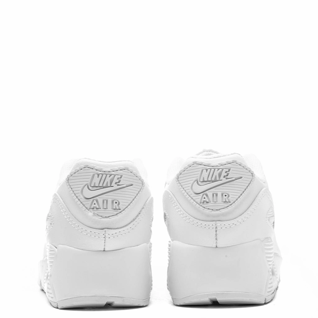 Air Max 90 (PS) - White/Metallic Silver Nike Retro Lifestyle Shoes