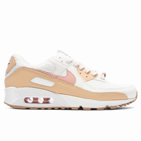 Air Max 90 SE Womens - Sail/Arctic Orange/Phantom/Onyx Nike signature design with comfort fit