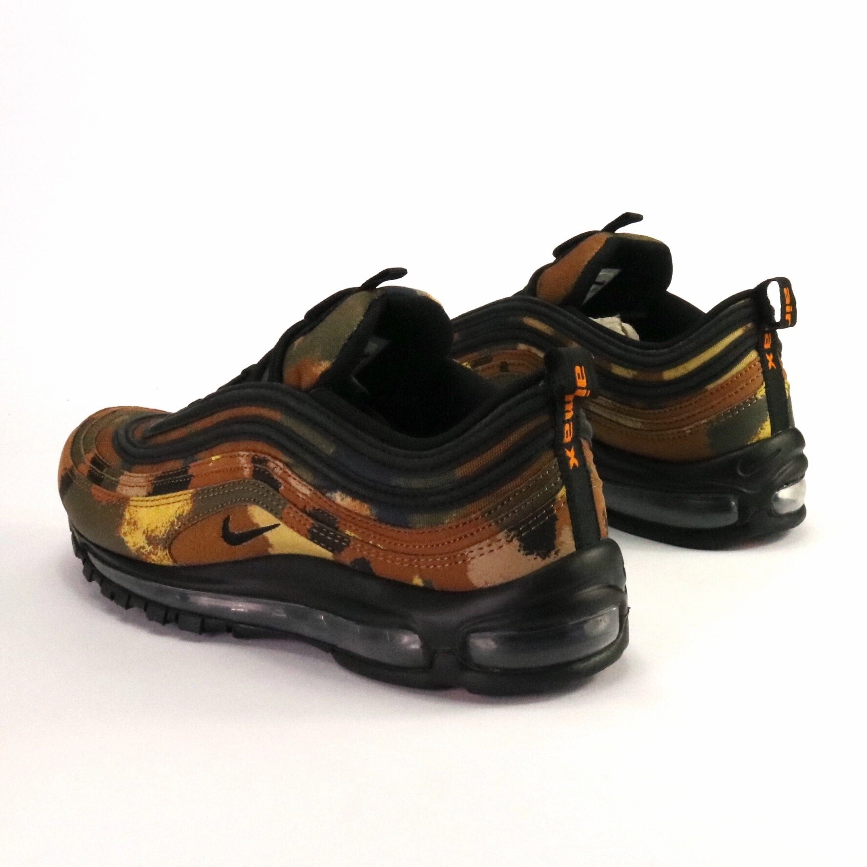 Air Max 97 Premium QS 'Country Camo Italy' Ale Brown Black Cargo Khaki Modern Sneakers
