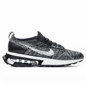 Air Max Flyknit Racer - Black/White Nike signature design with comfort fit