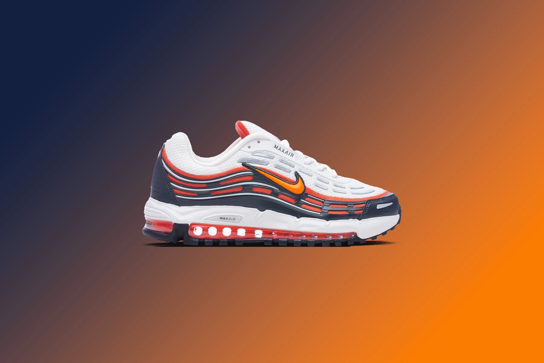 Air Max TL 2.5 - Phantom/Total Orange/Dark Smoke Grey Nike Bold Logo Sneakers