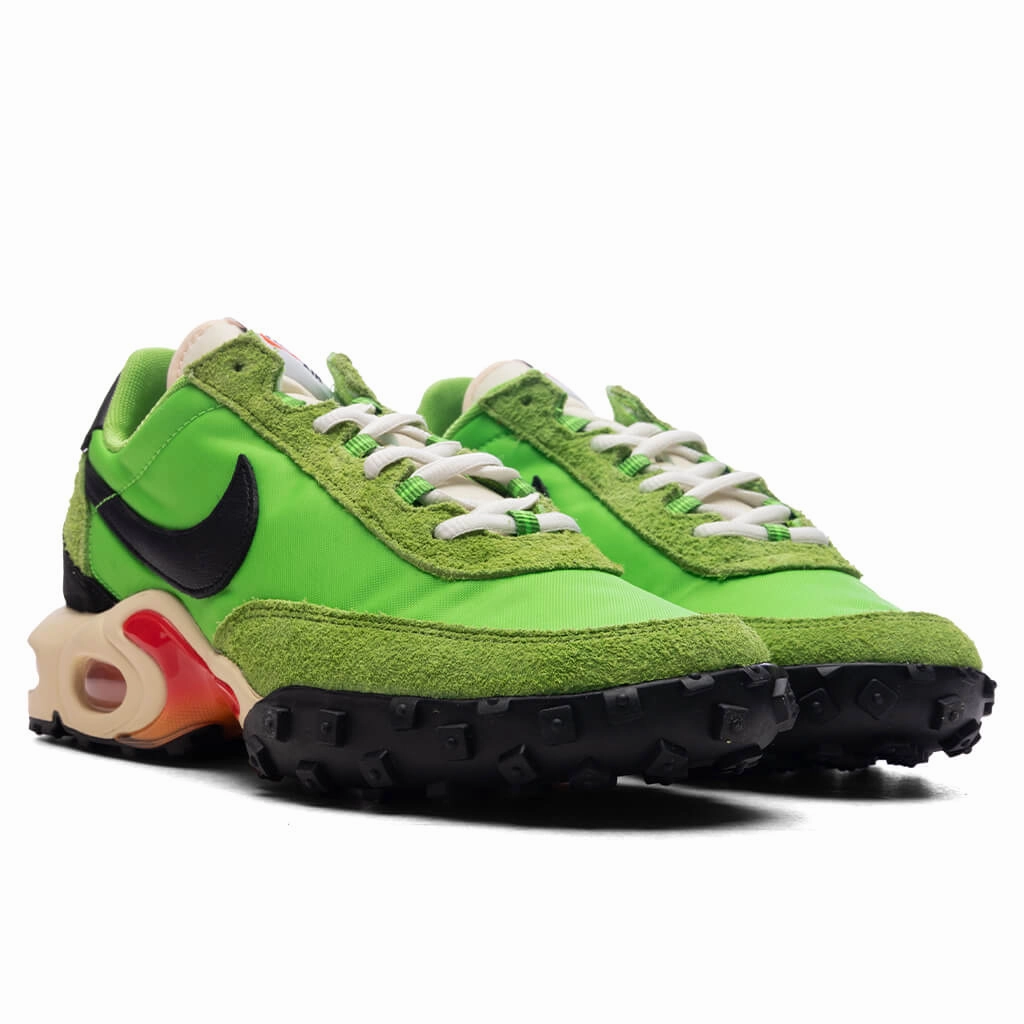 Air Max Waffle - Action Green/Black/Total Orange Nike Lightweight Everyday Shoes