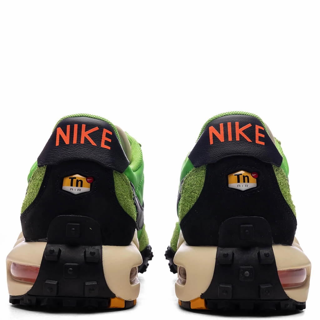 Air Max Waffle - Action Green/Black/Total Orange Nike Lightweight Everyday Shoes