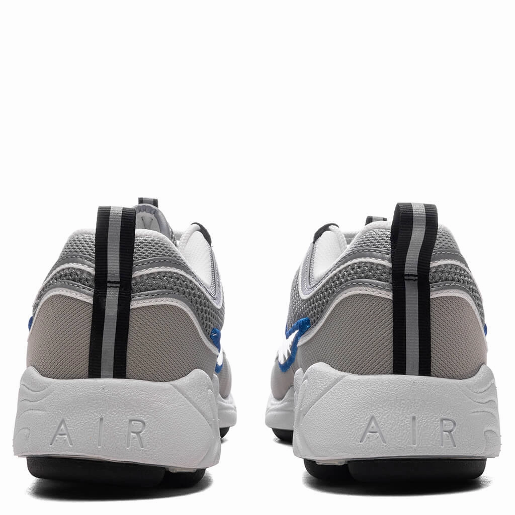 Air Zoom Spiridon SP - Metallic Silver/Signal Blue/White Nike Lightweight Everyday Shoes