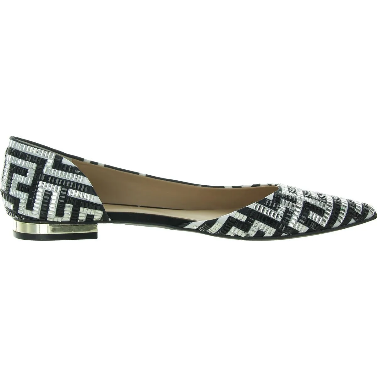 Airi Womens Embellished Textured D'Orsay