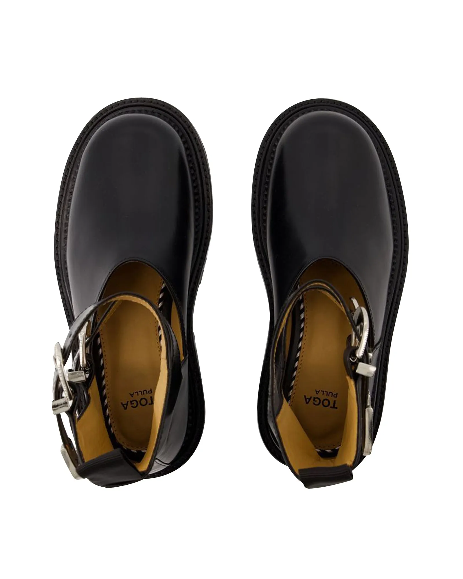 Aj1288 Boots - Toga Pulla - Leather - Black