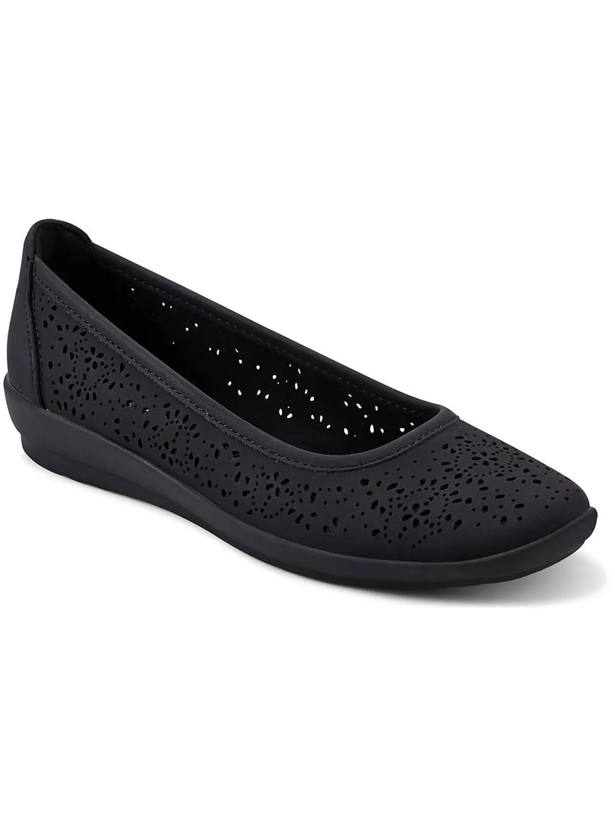 Alessia 3 Womens Padded Insole Faux Leather Ballet Flats