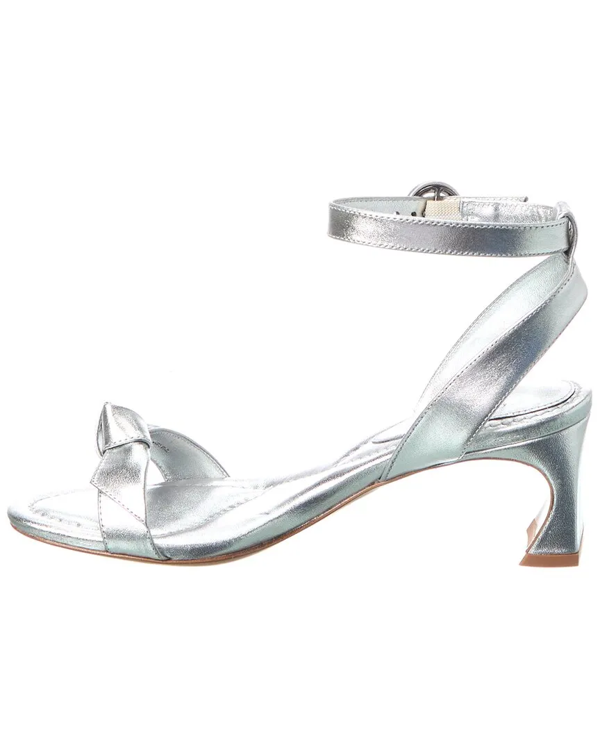 Alexandre Birman Clarita Bar Heel 60 Leather Sandal