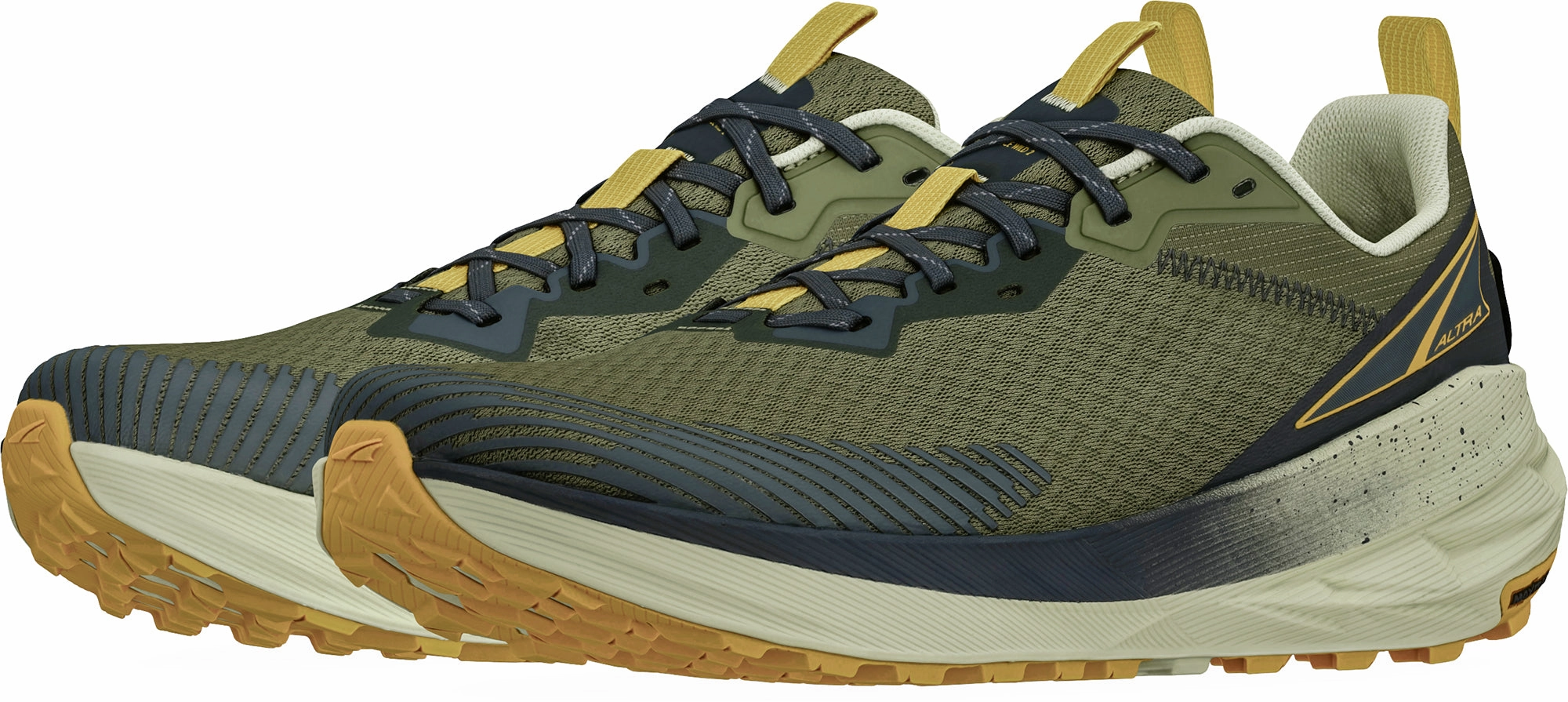 Altra Experience Wild 2 Mens Trail Running Shoes - Green Long-Distance Running Shoes