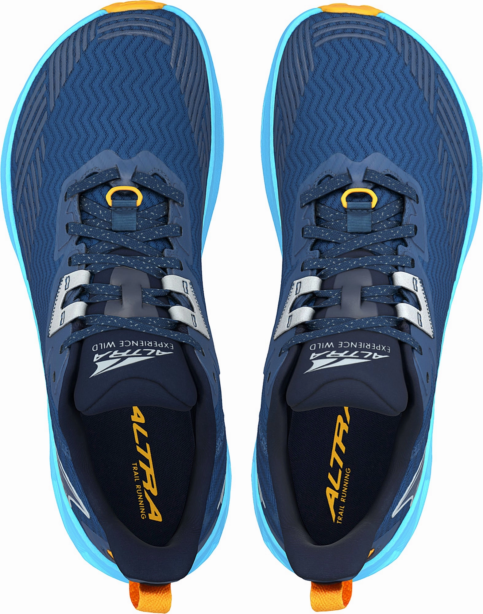 Altra Experience Wild Mens Trail Running Shoes - Blue Long-Distance Running Shoes