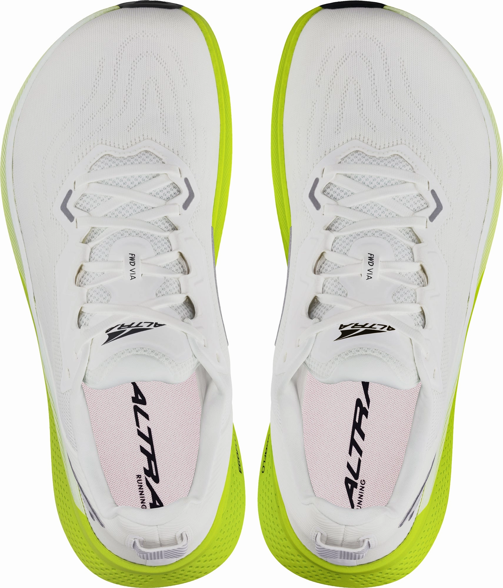 Altra FWD VIA Mens Running Shoes - White Long-Distance Running Shoes