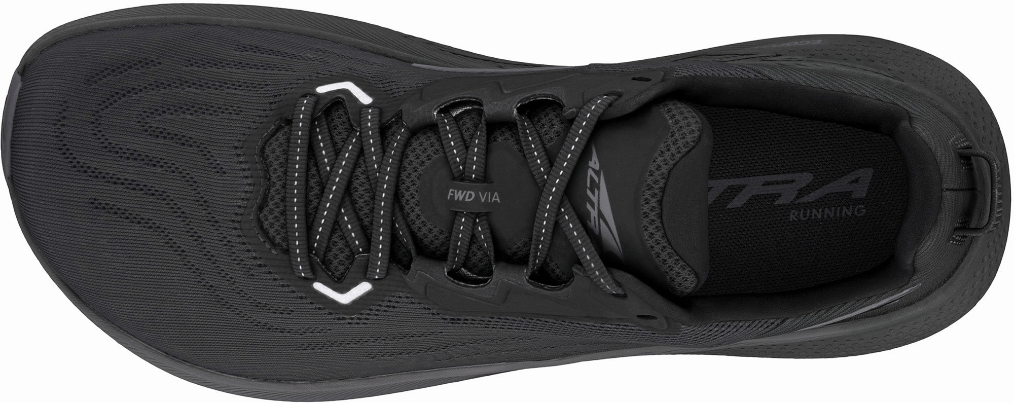 Altra FWD VIA Womens Running Shoes - Black Long-Distance Running Shoes