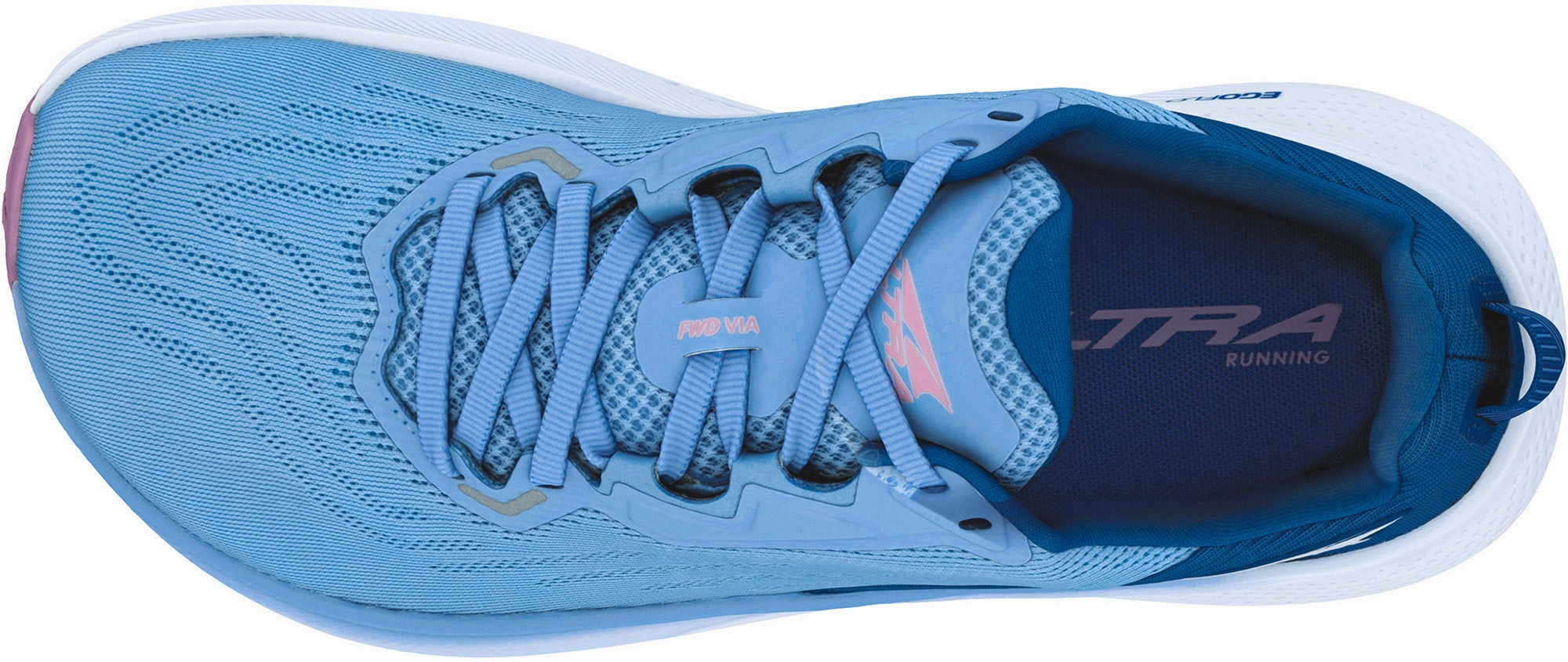 Altra FWD VIA Womens Running Shoes - Blue Long-Distance Running Shoes
