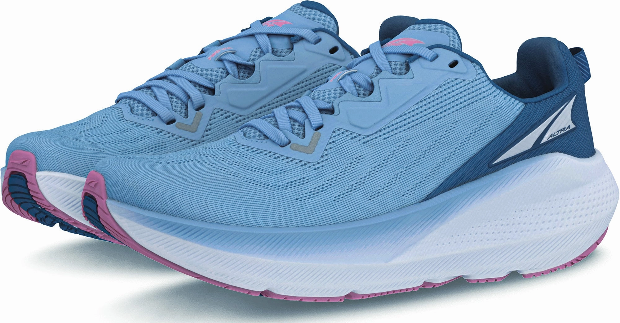 Altra FWD VIA Womens Running Shoes - Blue Long-Distance Running Shoes