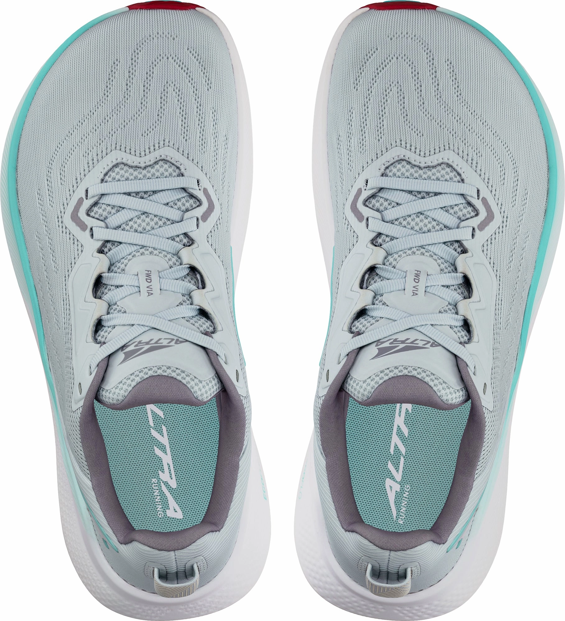 Altra FWD VIA Womens Running Shoes - Green Long-Distance Running Shoes