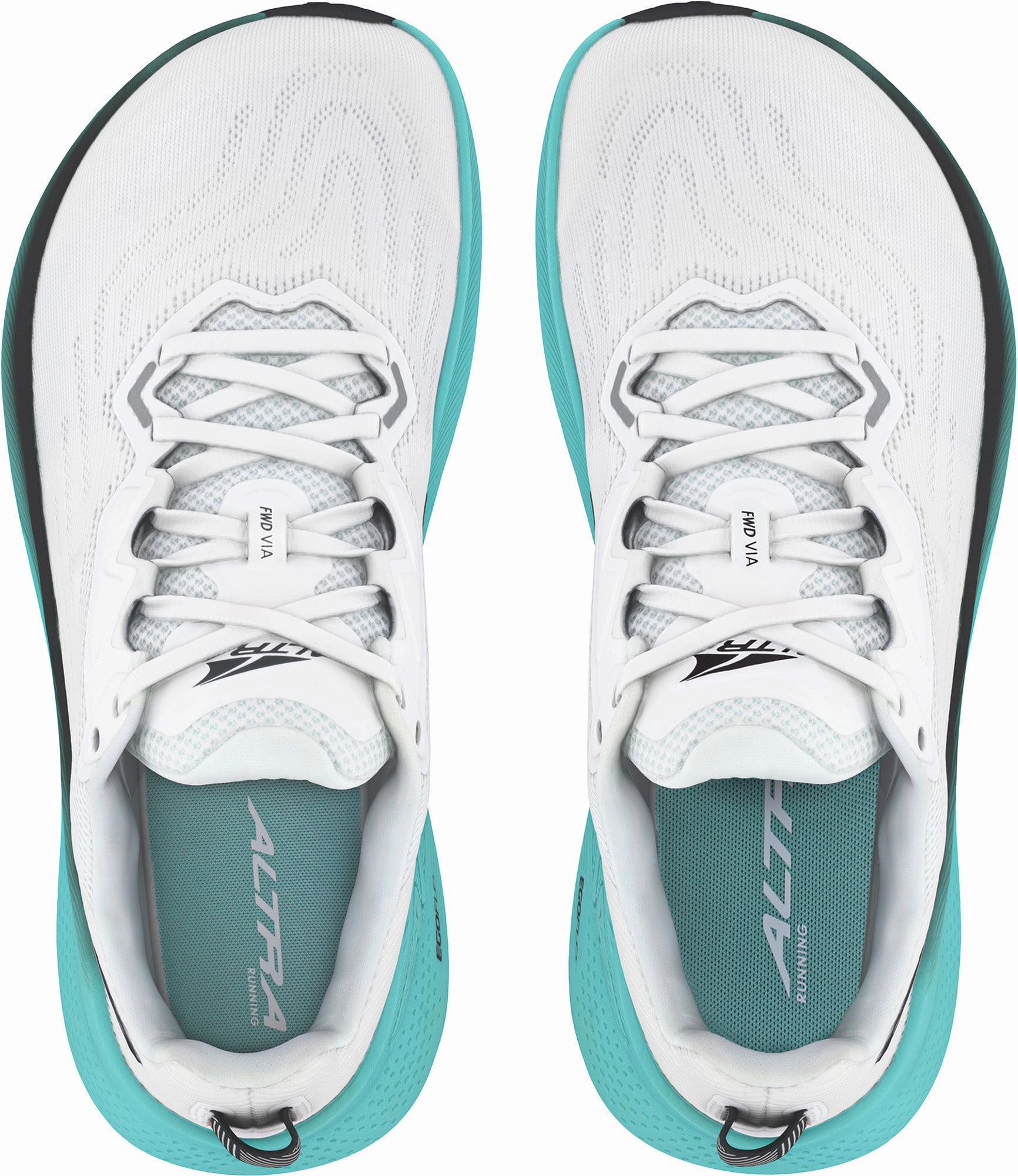 Altra FWD VIA Womens Running Shoes - White Long-Distance Running Shoes